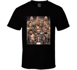 Ufc Champions Mma Fight Fan T Shirt