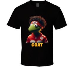 Goat Kermit Mahomes Patrick Mahomes Parody T Shirt