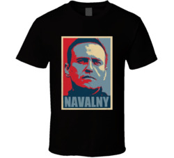 Alexei Navalny Hope Style Supporter T Shirt