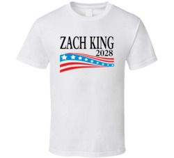 Zach King For President 2028 T Shirt