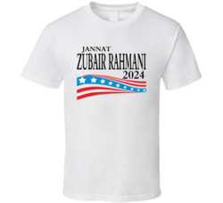 Jannat Zubair Rahmani For President 2024 T Shirt