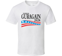 Nisha Guragain For President 2028 T Shirt