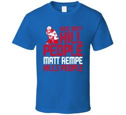Guns Dont Kill People Matt Rempe Kills People T Shirt