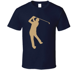 Scottie Scheffler Golfer Pose Silhouette T Shirt
