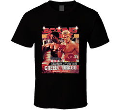 Apollo Creed Vs Ivan Drago Boxing Match T Shirt