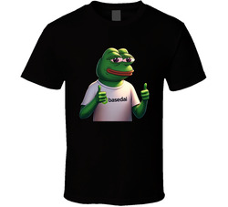 Pepecoin Basedai Pepe T Shirt