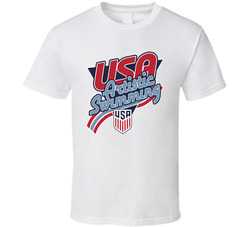 Team Usa Artistic Swimming Paris 2024 T Shirt