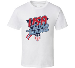 Team Usa Table Tennis Paris 2024 T Shirt