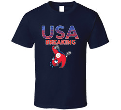 Team Usa Breaking Paris 2024 Sports T Shirt