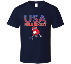 Team Usa Field Hockey Paris 2024 Sports T Shirt