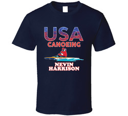 Nevin Harrison Team Usa Canoeing Paris 2024 Fan T Shirt