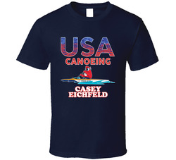 Casey Eichfeld Team Usa Canoeing Paris 2024 Fan T Shirt