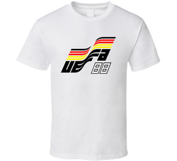 Uefa Euro Cup 1988 Germany Sports Fan T Shirt