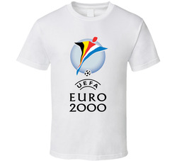 Uefa Euro Cup 2000 Belgium-netherlands Sports Fan T Shirt