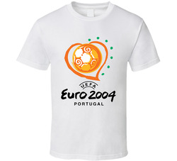 Uefa Euro Cup 2004 Portugal Sports Fan T Shirt