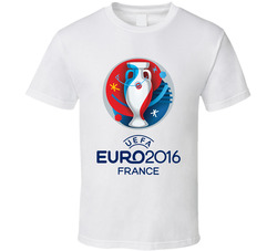 Uefa Euro Cup 2016 France Sports Fan T Shirt