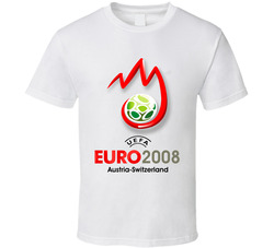 Uefa Euro Cup 2008 Austria-switzerland Sports Fan T Shirt