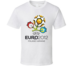 Uefa Euro Cup 2012 Poland-ukraine Sports Fan T Shirt