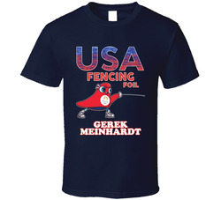 Gerek Meinhardt Team Usa Fencing Foil Paris 2024 Sports T Shirt