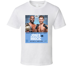 Jon Jones Vs Stipe Miocic Mma Fight Fan T Shirt