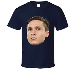 Federico Chiesa Italy Euro 2024 Big Head T Shirt