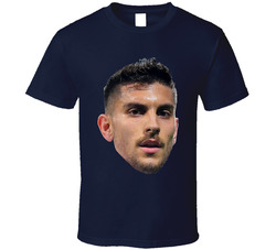 Lorenzo Pellegrini Italy Euro 2024 Big Head T Shirt