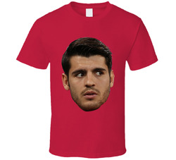 Alvaro Morata Spain Euro 2024 Big Head T Shirt