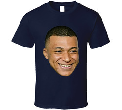 Kylian Mbappe France Euro 2024 Big Head T Shirt