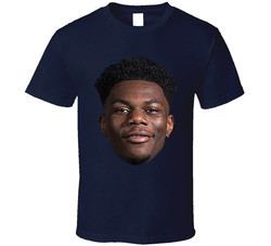 Aurelien Tchouameni France Euro 2024 Big Head T Shirt