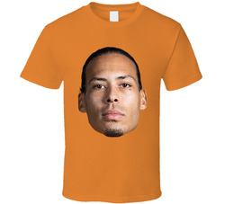 Virgil Van Dijk Netherlands Euro 2024 Big Head T Shirt