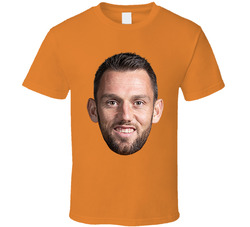 Stefan De Vrij Netherlands Euro 2024 Big Head T Shirt