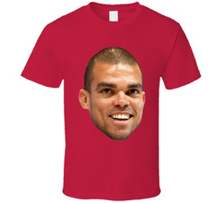 Pepe Portugal Euro 2024 Big Head T Shirt
