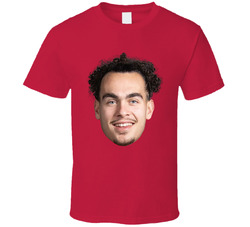 Arthur Theate Belgium Euro 2024 Big Head T Shirt