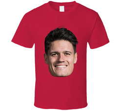 Christian Norgaard Denmark Euro 2024 Big Head T Shirt