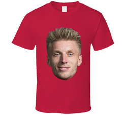 Daniel Wass Denmark Euro 2024 Big Head T Shirt