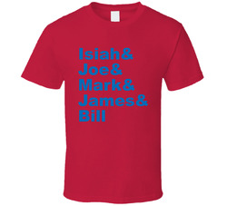 Isiah Thomas & Joe Dumars & Mark Aguirre & James Edwards &