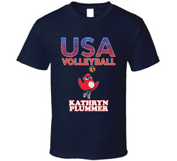 Kathryn Plummer Team Usa Volleyball Paris 2024 Sports T Shirt