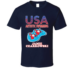 Jamie Czarkowski Team Usa Artistic Swimming Paris 2024 Sports T Shirt
