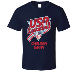 Chelsea Gray Team Usa Basketball Paris 2024 T Shirt