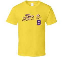 Brony James Jr 9 Favorite Player Fan T Shirt
