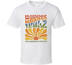 Harris Walz 2024 For A Brighter Tomorrow Supporter T Shirt