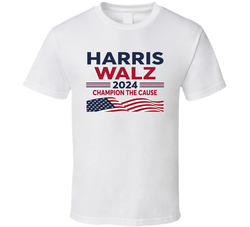 Champion The Cause Harris Walz 2024 T Shirt