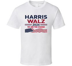 We Are The Change Harris Walz 2024 T Shirt