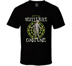 This Is My Beetlejuice Costume Movie Fan Halloween T Shirt