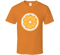 Orange Slice Fruit Salad Halloween Group Costume T Shirt
