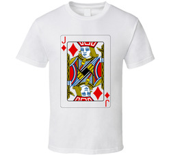 Jack Of Diamonds Playing Card Group Halloween Costume T Shirt