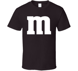 M & M's Chocolate Group Halloween Costume Funny T Shirt