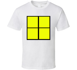Tetris Blocks 4 Squares Block Group Halloween Costume T Shirt