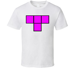 Tetris Blocks T Shape Group Halloween Costume T Shirt