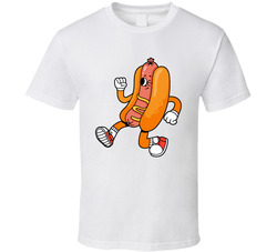 Hot Dog Fast Food Character Group Halloween Costume T Shirt